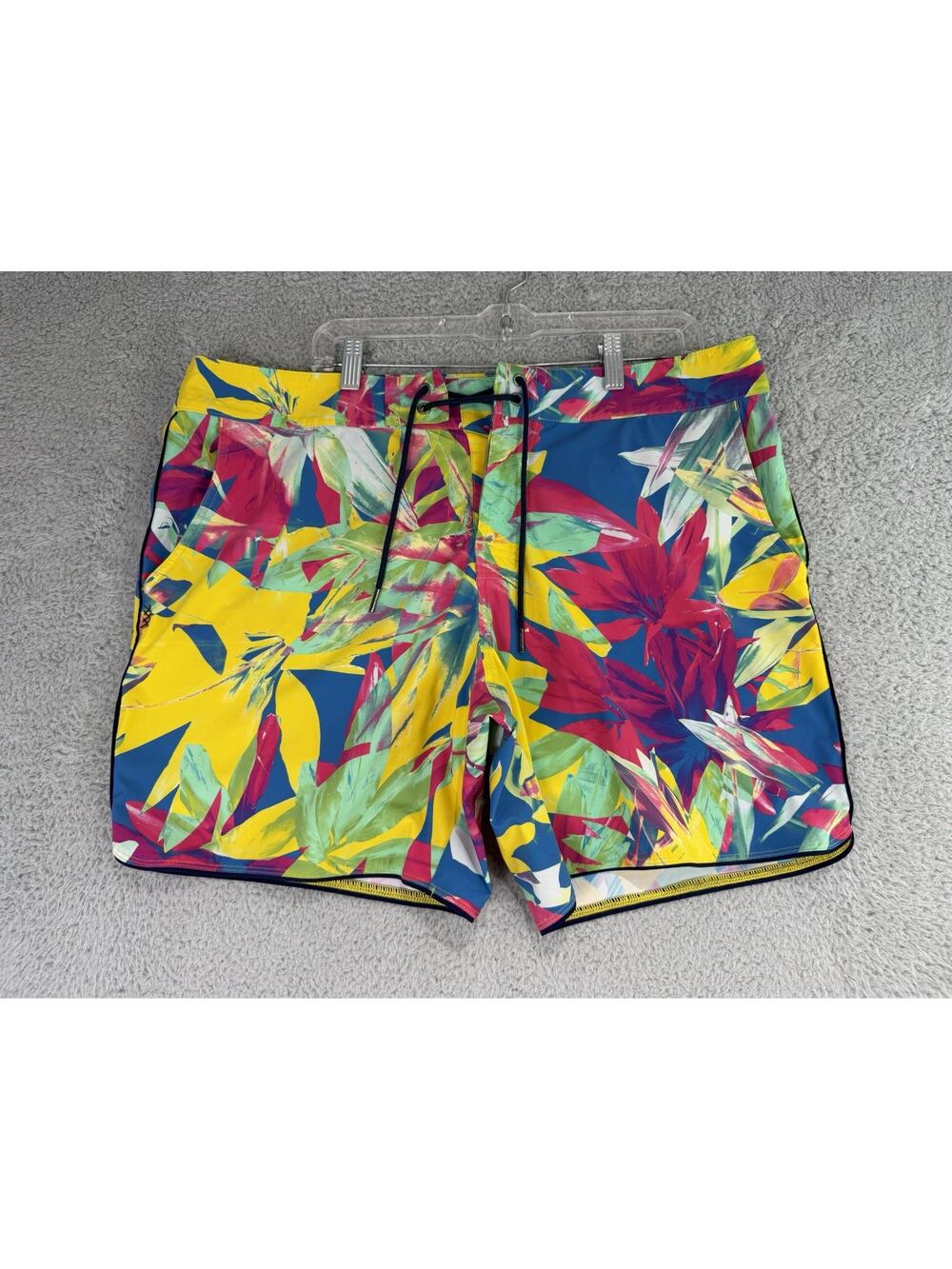 Rhone Board Shorts Mens 38 Athletic Swim Trunks 7” Multicolor Quick Dry